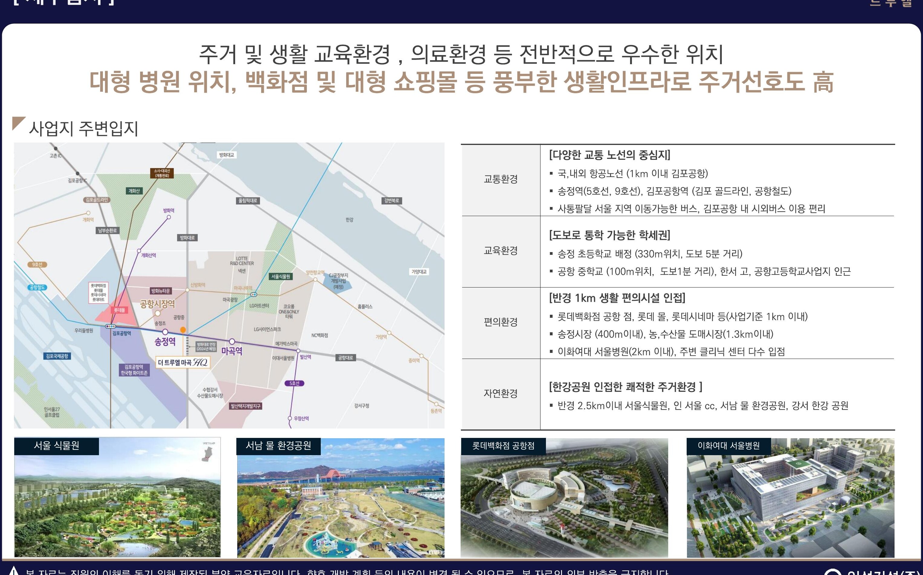 입지환경 안내도